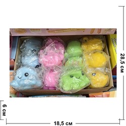 Антистресс игрушка резиновая Медуза 12 шт/упаковка - фото 229247