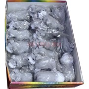 Антистресс игрушка резиновая Серая Собачка 24 шт/упаковка