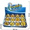 Йо-йо смайлики 68 мм диаметр 12 шт/упаковка - фото 229352