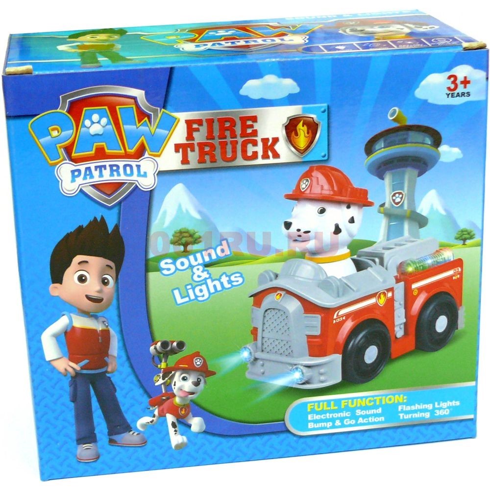 pozharnaya mashina shenyachij patrul