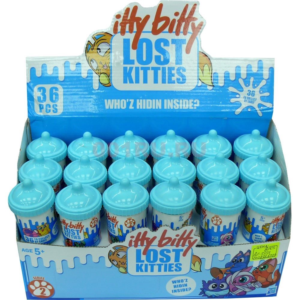 Lost Kitties потерянные котики Itty Bitty 36 шт/уп купить оптом в