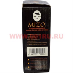 Уголь кальянный кокосовый Mizo 96 шт 1 кг (Индонезия) - фото 100050