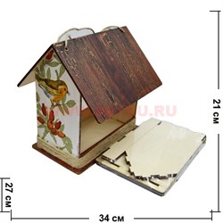 Набор для творчества (сборка и роспись) Кормушка - фото 100312