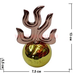 Огненный шар Кситигарбхи (металл) 13 см - фото 100610