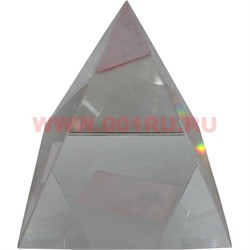 Кристалл «Пирамида» простая 3 см - фото 101343
