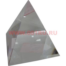Кристалл «Пирамида» прозрачная 5 см в мягкой упаковке - фото 101351