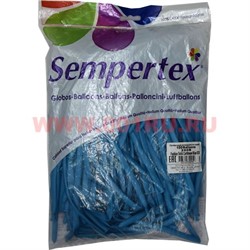 Воздушный шар латексный Sempertex Carribean Blue 100 шт для рукоделия - фото 102765