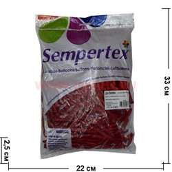Воздушный шар латексный Sempertex Red 100 шт для рукоделия - фото 102784