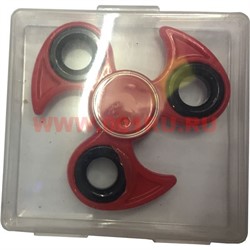 Спиннер цветной трехлучевой в коробочке (spinner figet) - фото 102832