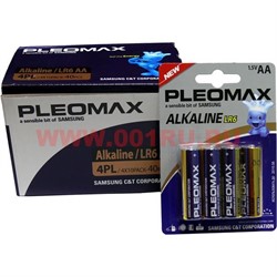 Батарейки алкалиновые Pleomax АА, цена за уп 40 шт - фото 102876