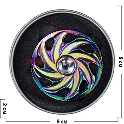 Спиннер круглый цельнометаллический (spinner) - фото 102938