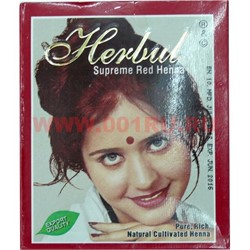 Хна для волос Supreme Red, цена за 6 шт/уп (10 г в упаковке) - фото 103001