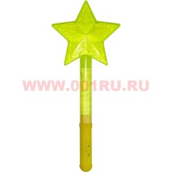 Светяшка игрушка "звезда" цвет ассортимент 38 см, 300 шт/кор, 100 шт/блок - фото 103352