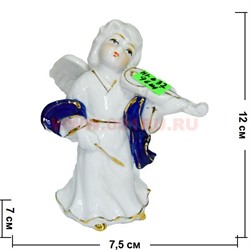 Ангелочек музыкант (KL-632) из фарфора 96 шт/кор - фото 103424
