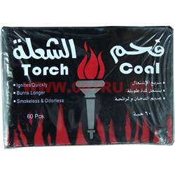 Уголь для кальянов «Torch» 60 шт\уп - фото 103680