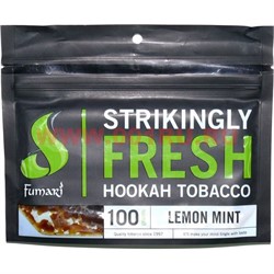 Табак для кальяна Fumari "Lemon Mint" 100 гр (Фумари Лимон Мята) - фото 104140