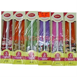 Свеча ароматизированная (LB105) 10" 2шт/уп, 6цветов, цена за 96уп - фото 104191