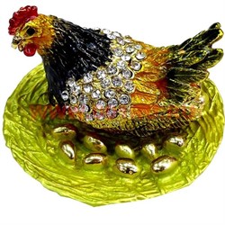 Шкатулка "Курица с золотыми яйцами" - фото 104410