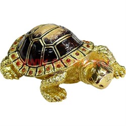 Шкатулка "Черепаха" со стразами - фото 104431