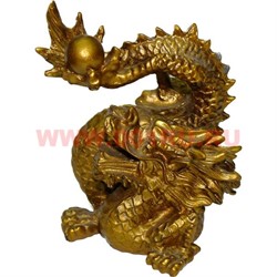Нецке, дракон с жемчужиной 10 см - фото 105066