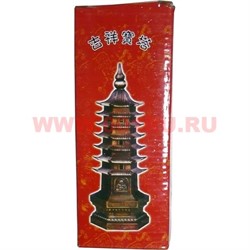 Пагода с подсветкой из металла 18 см (под бронзу) - фото 105252