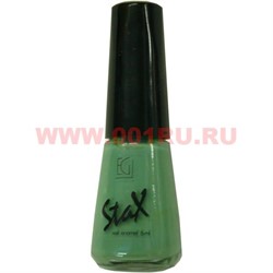 Лак для ногтей StaX 6 мл зеленых оттенков в ассортименте - фото 106213