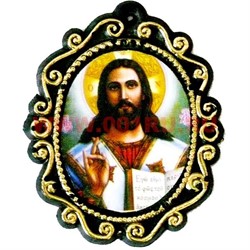 Православный оберег "Иисус Христос" (ажурная рамка) - фото 106686