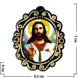 Православный оберег "Иисус Христос" (ажурная рамка) - фото 106687