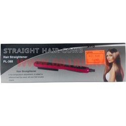 Электрическая расческа-выпрямитель Straight Hair Comb (PL-388) 40 шт/кор - фото 106797