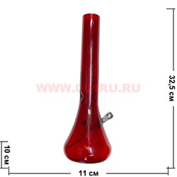 Бонг акриловый 32 см - фото 107002