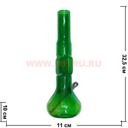 Бонг акриловый 32 см - фото 107006
