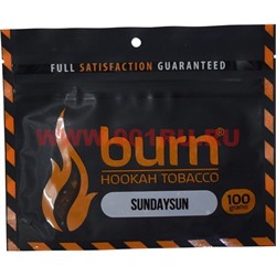 Табак для кальяна Burn 100 гр «Sundaysun» - фото 107044