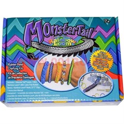 Резиночки Moster Tail для плетения браслетов, цена за 100 упаковок - фото 107485