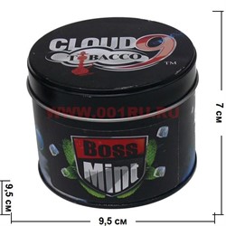 Табак для кальяна Cloud 9 "Boss Mint" (Ледяная мята) 200 гр (США) - фото 108048