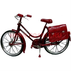 Зажигалка газовая настольная "Велосипед" - фото 108553