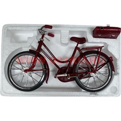 Зажигалка газовая настольная "Велосипед" - фото 108556