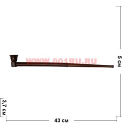 Трубка деревянная 43 см длина (Индия) - фото 110071