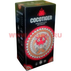 Уголь для кальяна CocoTiger 96 шт 1 кг кокосовый - фото 110361