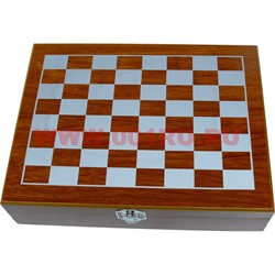 Набор подарочный с флягой и шахматами + карты и кости (Q2-8A) - фото 110655