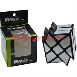 Кубик головоломка 6 см Magic Cube № 339 металлик - фото 110860