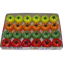 Лизун «помидоры» 24 шт/уп цвета ассортимент - фото 110907