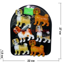 Магнит Собака (арт.22) 100 шт/уп с качающейся головой - фото 110921