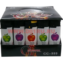 Зажигалка газовая Grusaz «яблоки» 50 шт/бл - фото 111224