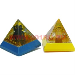 Собака музыкальная в пирамиде (SD-21) сувенир символ 2018 года 144 шт/кор - фото 111435