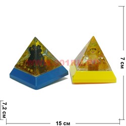 Собака музыкальная в пирамиде (SD-21) сувенир символ 2018 года 144 шт/кор - фото 111436