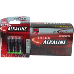 Батарейки Souser AAA алкалиновые цена за 48 шт - фото 111682