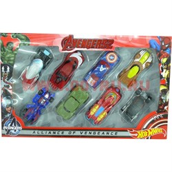 Машинки Avengers (Мстители) набор из 8 штук - фото 112126