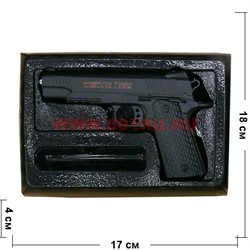 Пистолет Colt 117D AirSoft Gun из металла - фото 112189