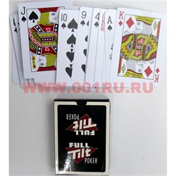 Карты игральные Full Tilt Poker пластиковые 144 шт/коробка - фото 112416