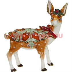 Шкатулка со стразами «Олень новогодний» (17) - фото 112805